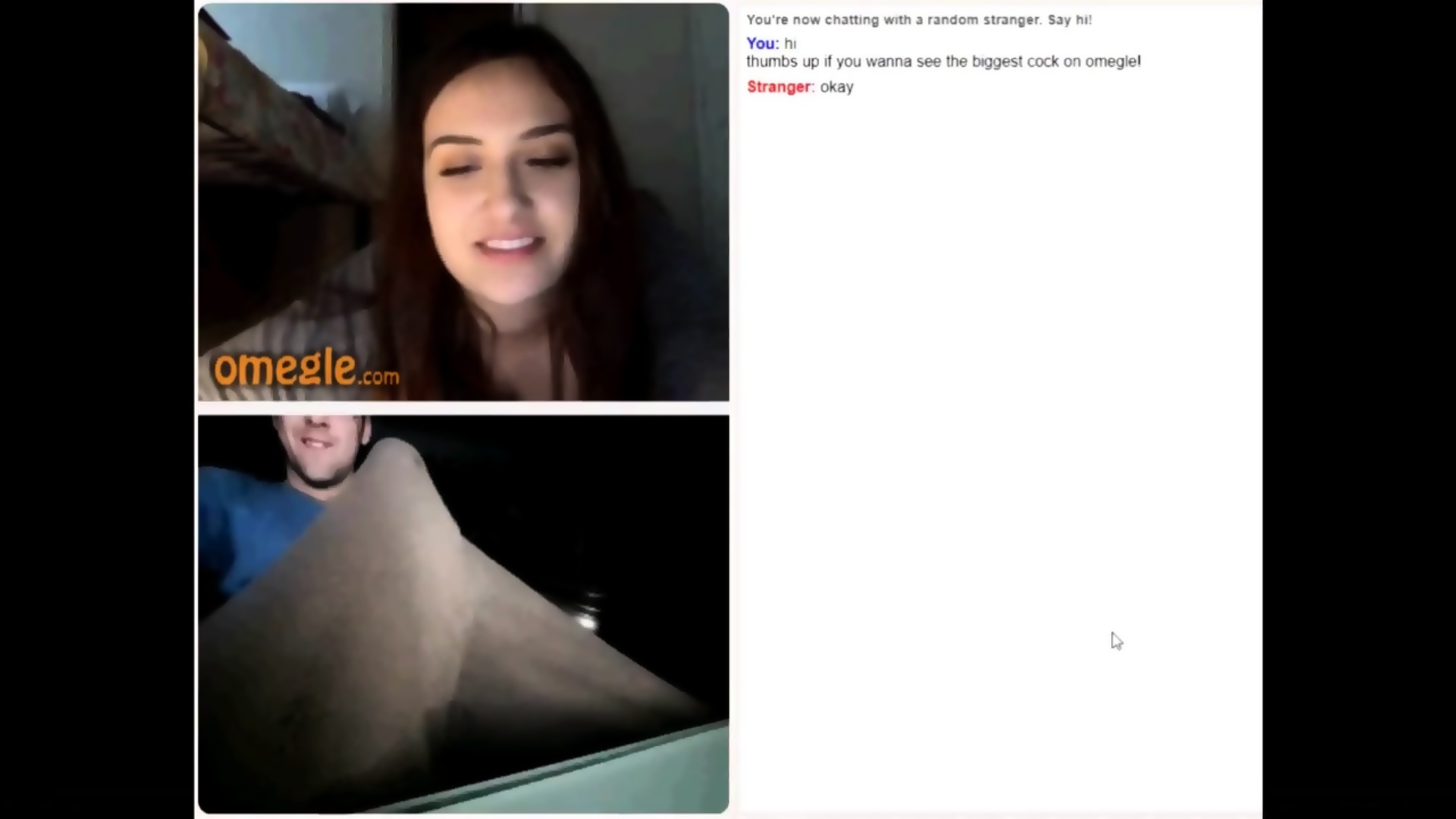Small dick omegle