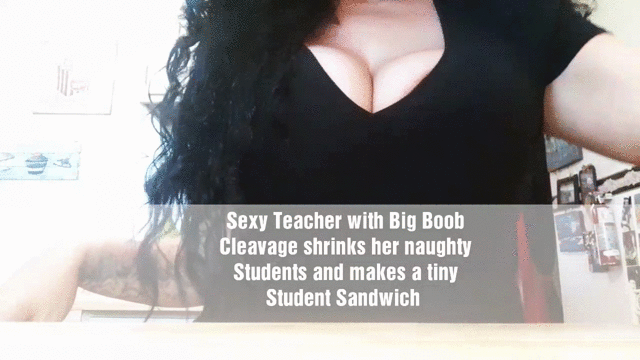 best of Giantess teacher naughty vore student shrinking