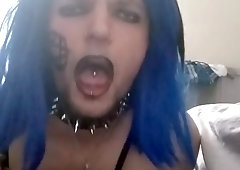 best of Couch goth blowjob neighbor with