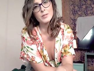best of Smoking boobs glasses gives