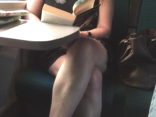 best of Sexy train legs candid zone girl