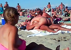 Petal reccomend cumshot tits public beach close voyeur