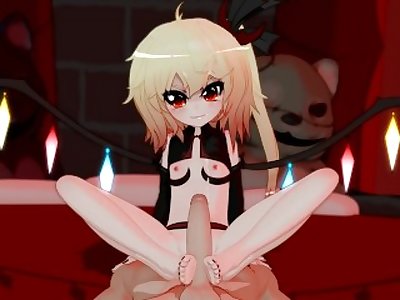Night with flandre scarlet