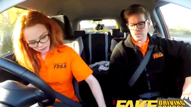 Hydraulics reccomend fake driving redhead teen student fucked