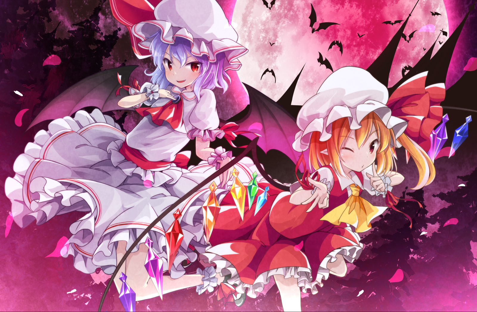 Night with flandre scarlet