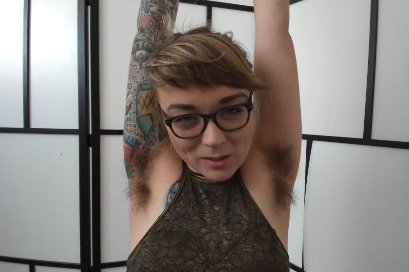best of After sweaty armpits hairy girl gets