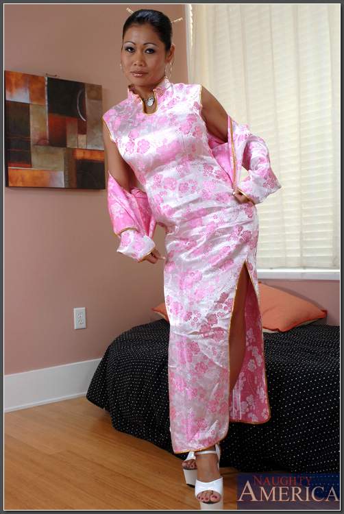 Silk chinese dress