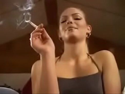a classic smoking fetish video.