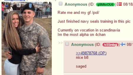 VP reccomend army dude
